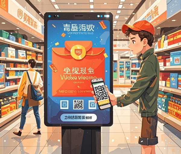 传统二维码与红包二维码成效对比